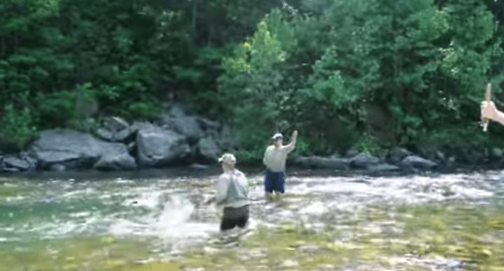 anglers fishing in the water