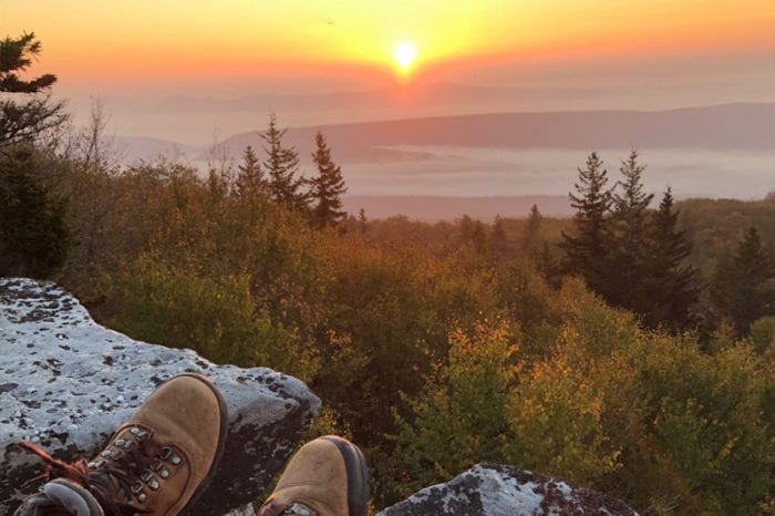 View from Dolly Sods, West Virginia.