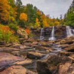 blackwater falls fall foliage